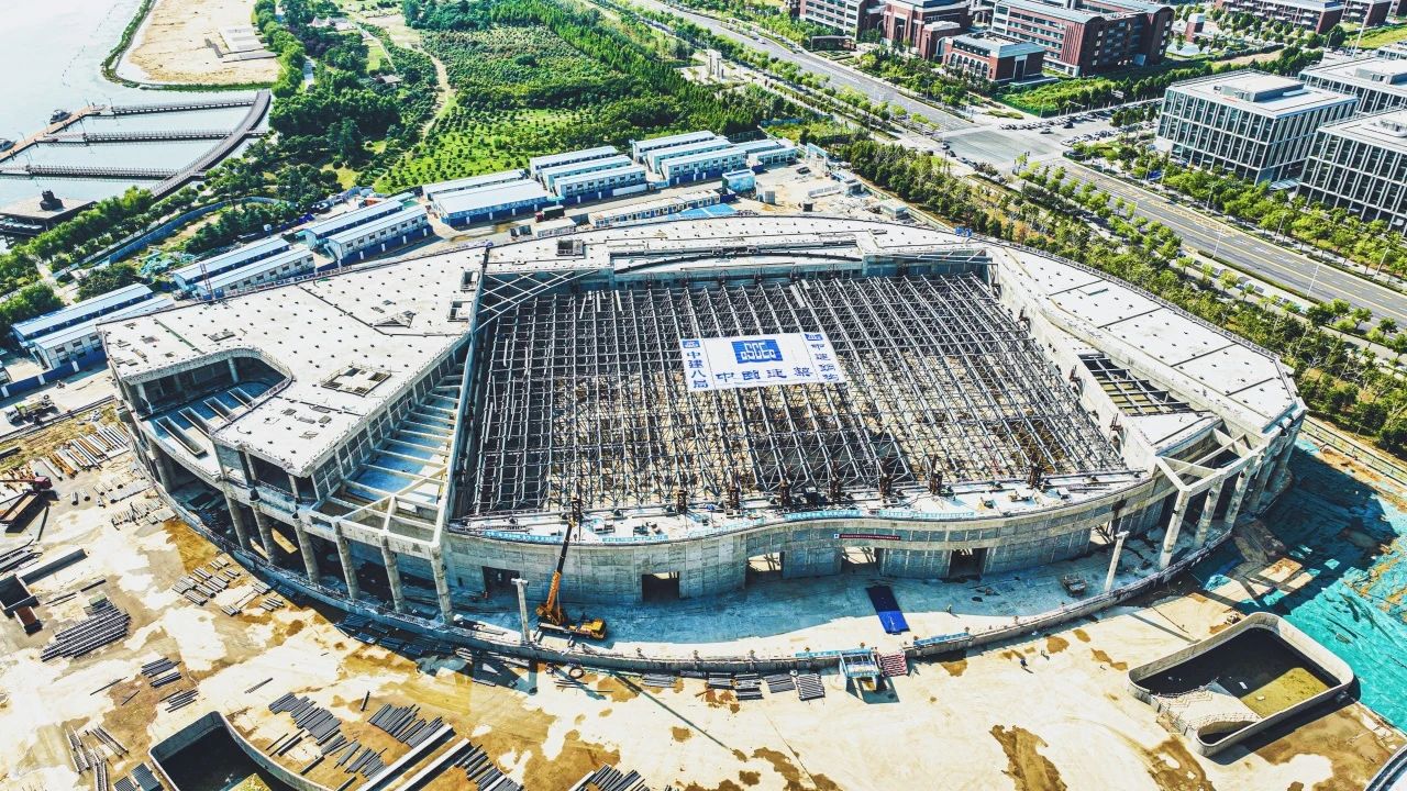 中建八一承建郑州国际文化交流中心项目
