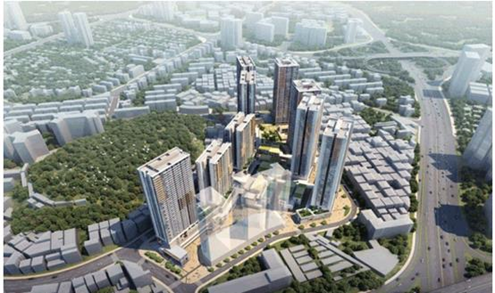 BIM辅助投标黄贝岭旧城改造（施工）